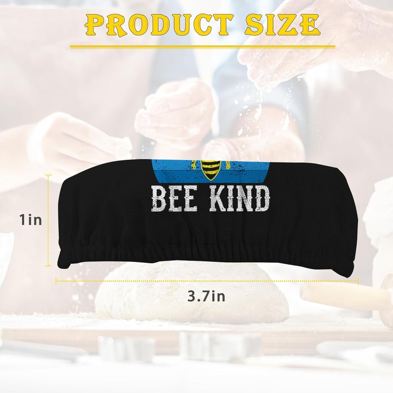 IGPPDO Anything Bee Kind Cloth Covers for Sourdough Starter Jars, Heat Preservation to Increase Fermentation for Bread Rising Sourdough Bread Proofing Cover（5 Pack） - Image 3
